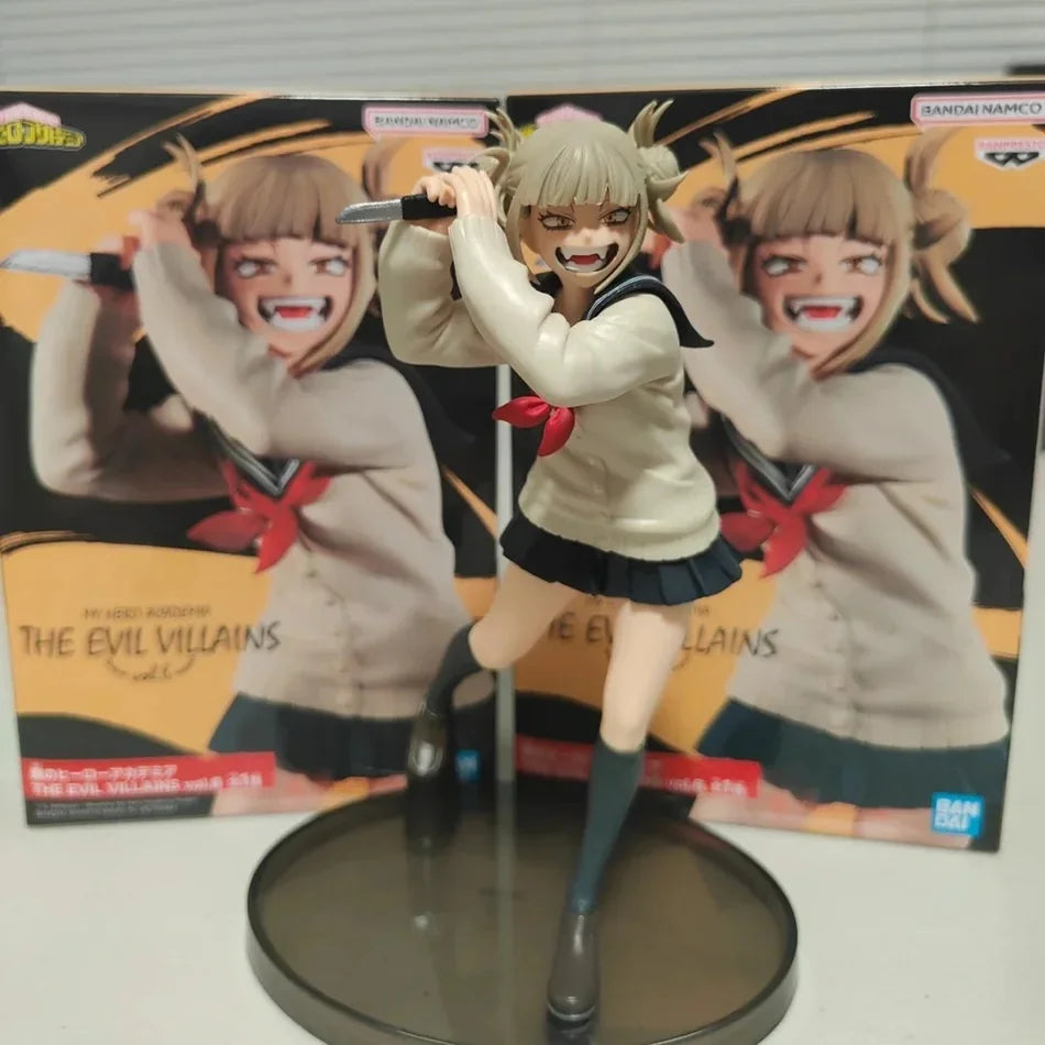 MHA Toga Himiko Anime Figurine 15cm PVC Action Standing Model Toy Collectible Anime Doll Gift for Boys And Girls