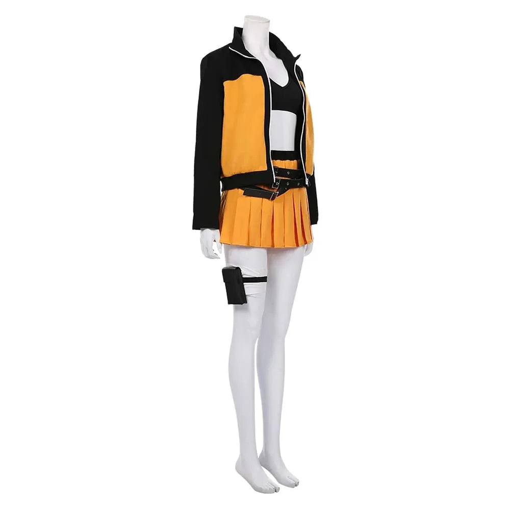 Anime Fox Uzumaki Cosplay Costume Women's Suit Uniform Suit Halloween Carnival Party Beautiful Women's Suit Dress Sexy Suit