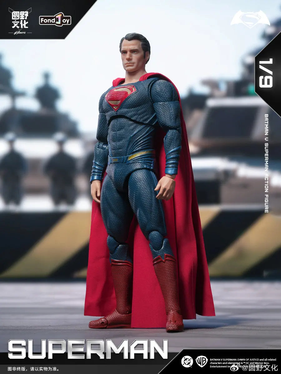 Original Fondjoy David Corenswet Superman Action Figure 1/9 New SupermanFigure PVC Joint Movable Collection Model Toys Gift