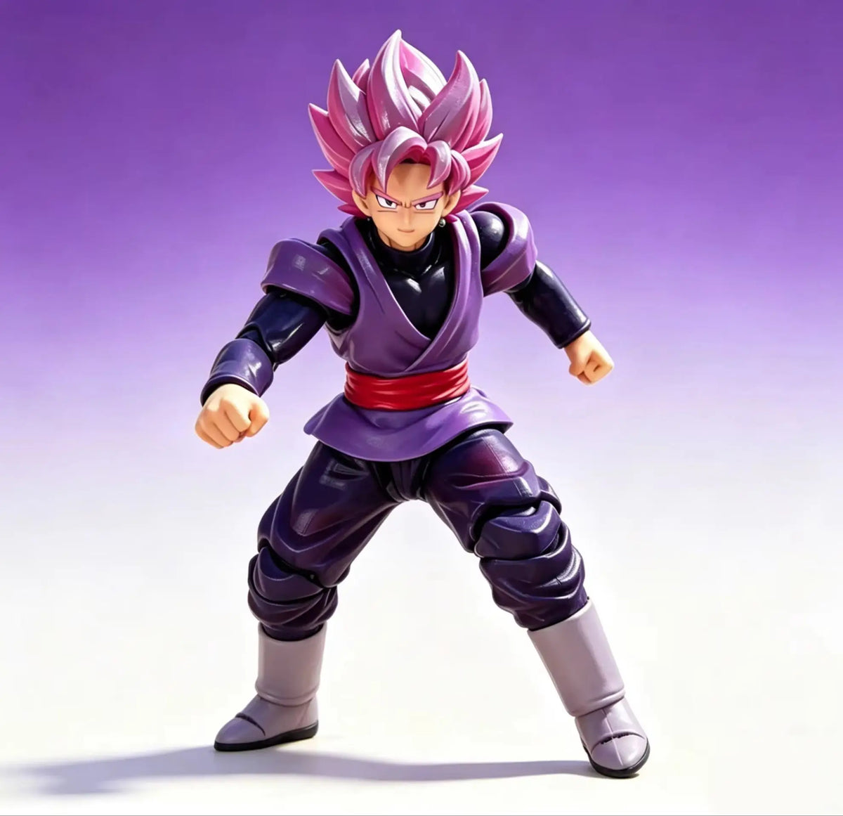 Bandai Dragon Ball Super Collectible Figure - Saiyan Large Pink Hair Zamasu Action Figure Model Ideal Gift for Fans