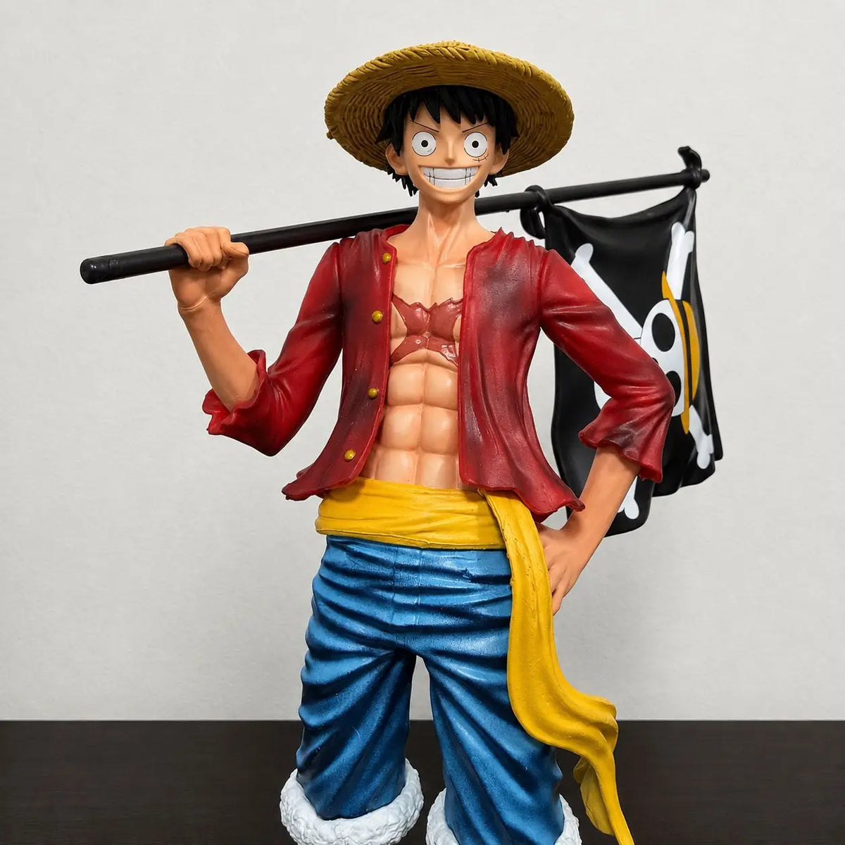 One Piece Luffy Gear 5 Action Figure Wano Arc Statue Anime Figure Collectible Model Toy