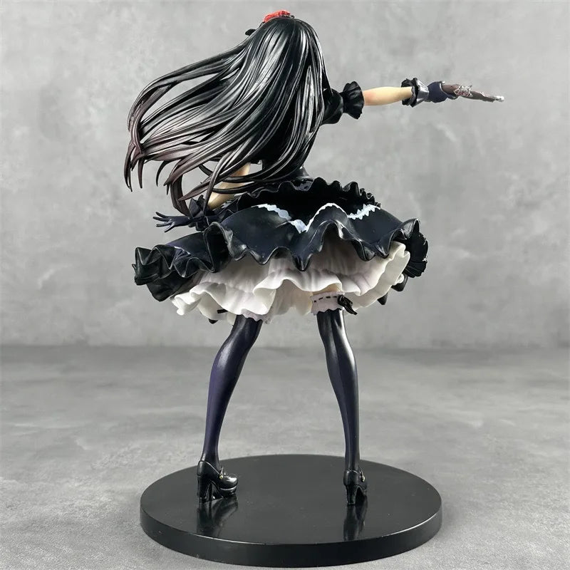 Anime Tokisaki Kurumi Figure Zafkiel Black Kurumi Figurine Date A Live Statue House Decoration Desk Room Accessories Toy Gift
