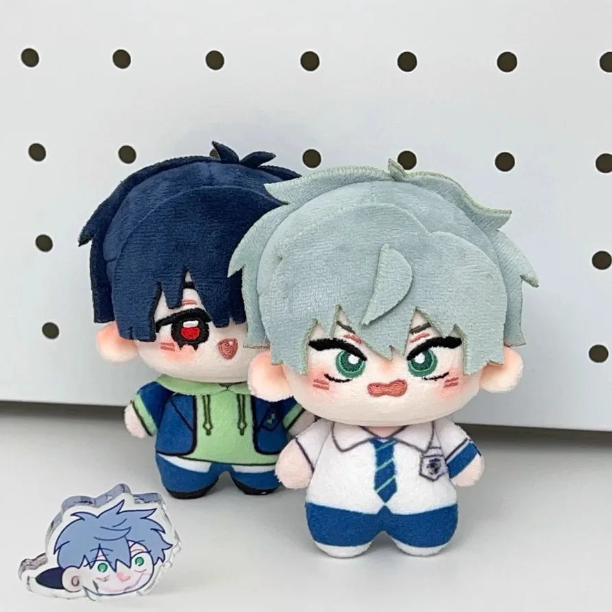 Hot Anime Alien Stage Chibis Plush Keychains for Women Accessories Bag Ivan Till Keyrings Jewelry Fans Couple Friends Gifts