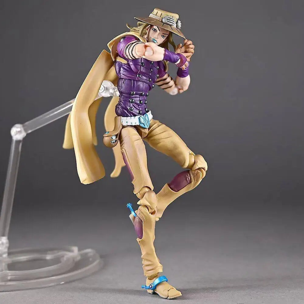 16cm Jojo'S Bizarre Adventure Julius Caesar Zeppel Pvc Figure Action Doll Model Decorat Statue Collection Toy Birthday Gift