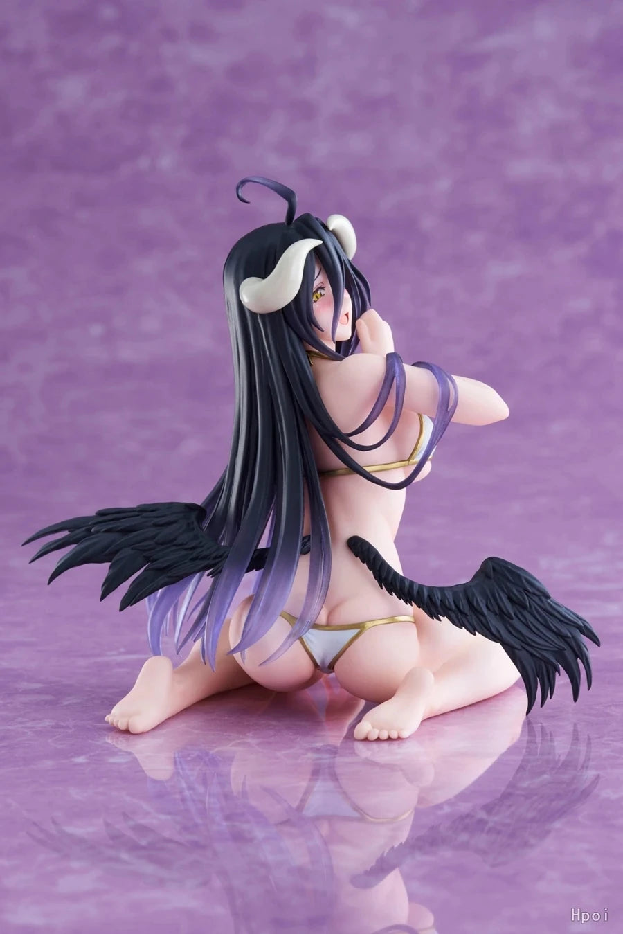13cm Hentai Figure OVERLORD Anime Figure Desktop Cute Swimsuit Albedo Action Figure Collection Model Toy Fans Birthday Gift