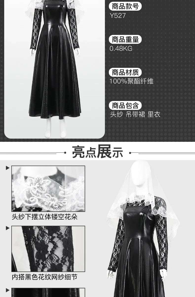 Osaragi Cosplay Anime Sakamoto Days Costume Wig Dress Veil Coat Outfit Women Assassin Shishiba Halloween Carnival Full Set