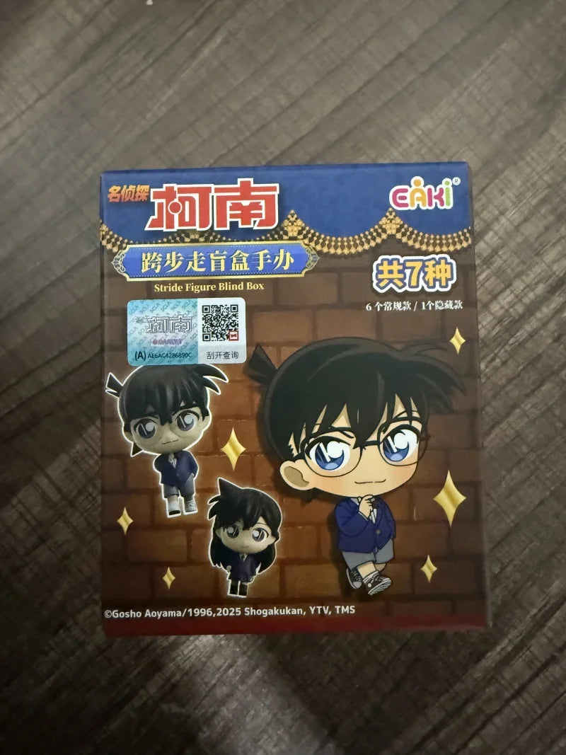 The New 5 Cm EAKI Original Detective Conan Anime Figure Toy For Kids Gift Collectible Model Ornaments Car Desktop Decoration Toy