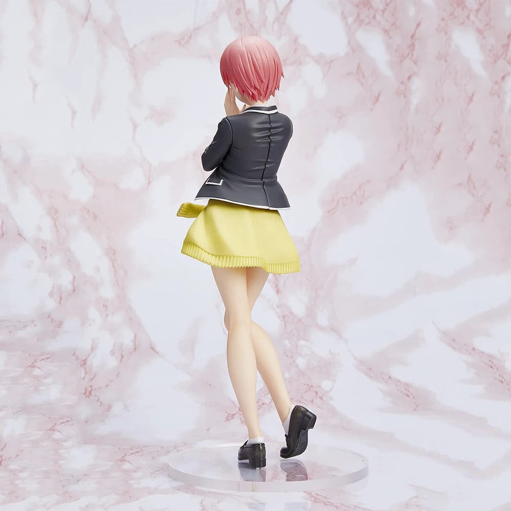 Anime Figure Nakano Nin Nakano Ichika Itsuki Action Figure JK School Uniform Girl Nakano Miku Figurine Collection Anime Gift