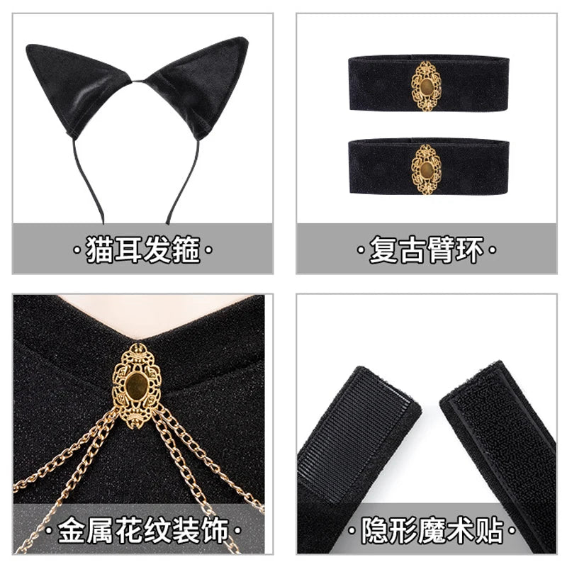 AniLV 2023 Women Movie Egypt Queen Uniform Costume Girl Anime Chain Skirt Outfits Costumes Cosplay