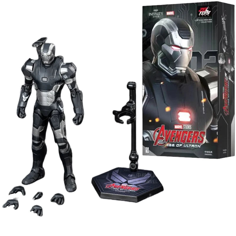ZD Toys Marvel Studios Iron Man MK3 Action Figure MK35 MK24 MK40 MK38 Tony Stark Ironman Figure Action Collect Toy Gift