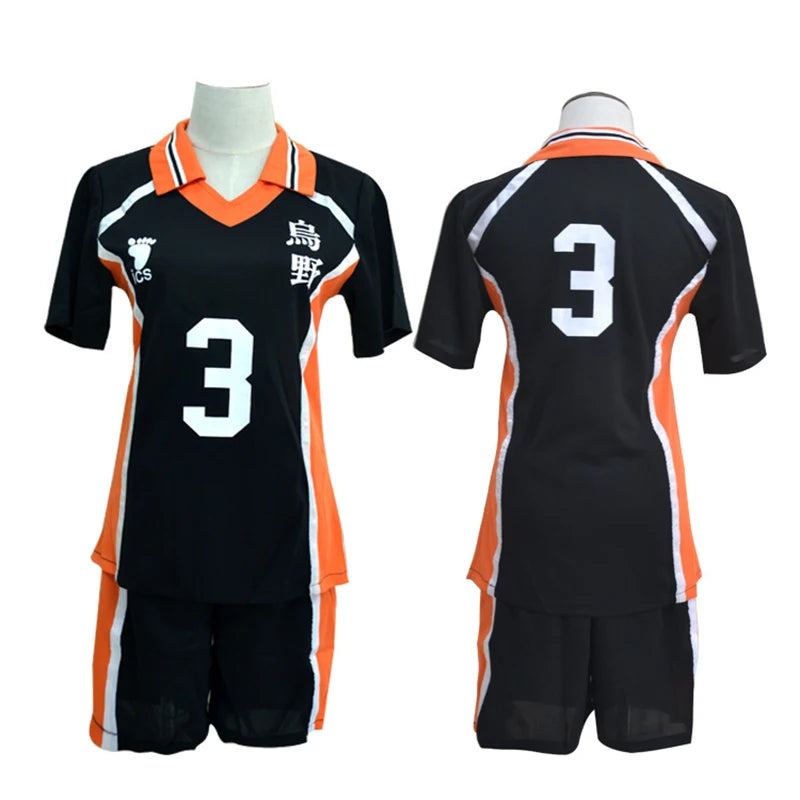 Anime Haikyuu Cosplay Sportswear Jerseys Karasuno Koukou High School Hinata Shoyo Oikawa Kageyama Tobio Volleyball Club Costume