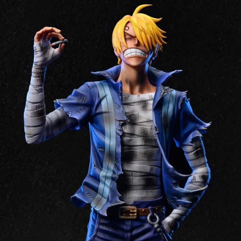 26/30cm Anime One Piece Figure Roronoa Zoro Luffy Vinsmoke Sanji Stand Posture Pvc Statue Action Figurine Model Collection Toy