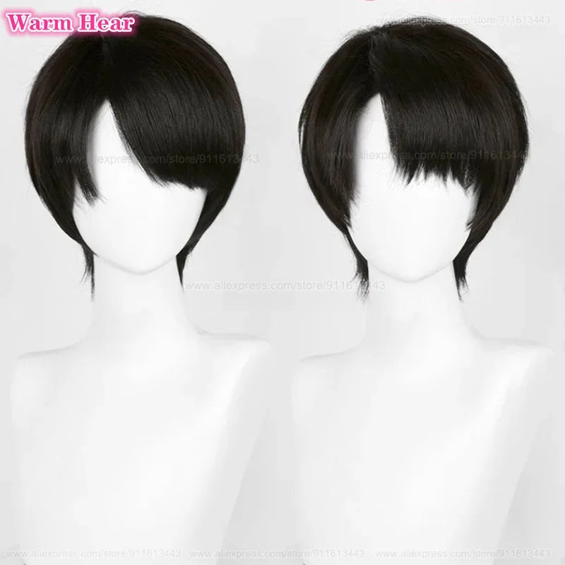 Anime Armin Arlert Annie Leonhart Hange Zoe Levi Ackerman Pieck Finger Sasha Braus Mikasa Ackerman Historia Reiss Cosplay Wigs
