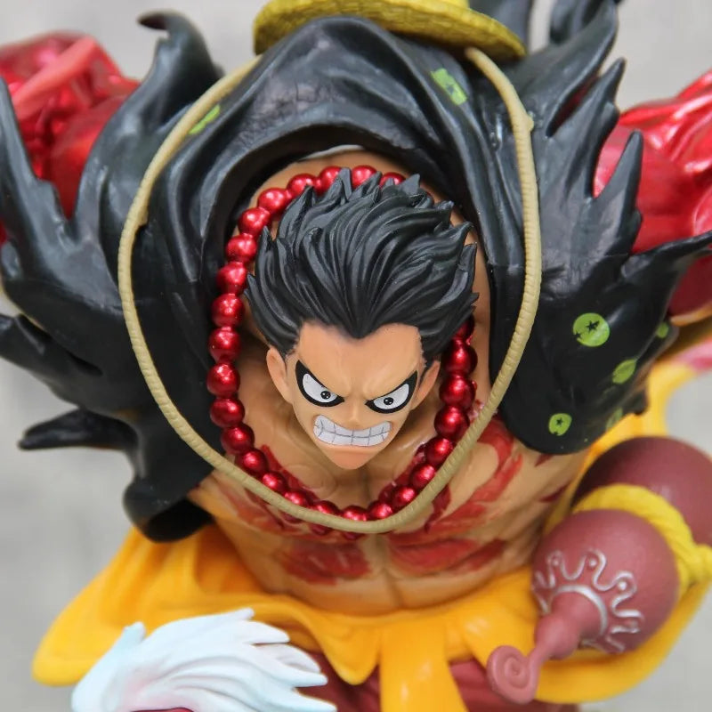 Bandai Action One Piece Anime Figure Luffy Model Doll Collection Decoration Children's Gifts Desktop Ornaments Japanese Kids Toy