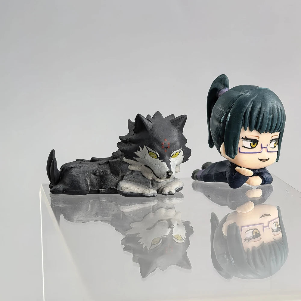 14pcs Anime 7pcs  Jujutsu Kaisen Satoru Kugisaki Sukuna Geto Suguru Gojo Itadori Yuji Megumi Figure Cute Toys Collection Model