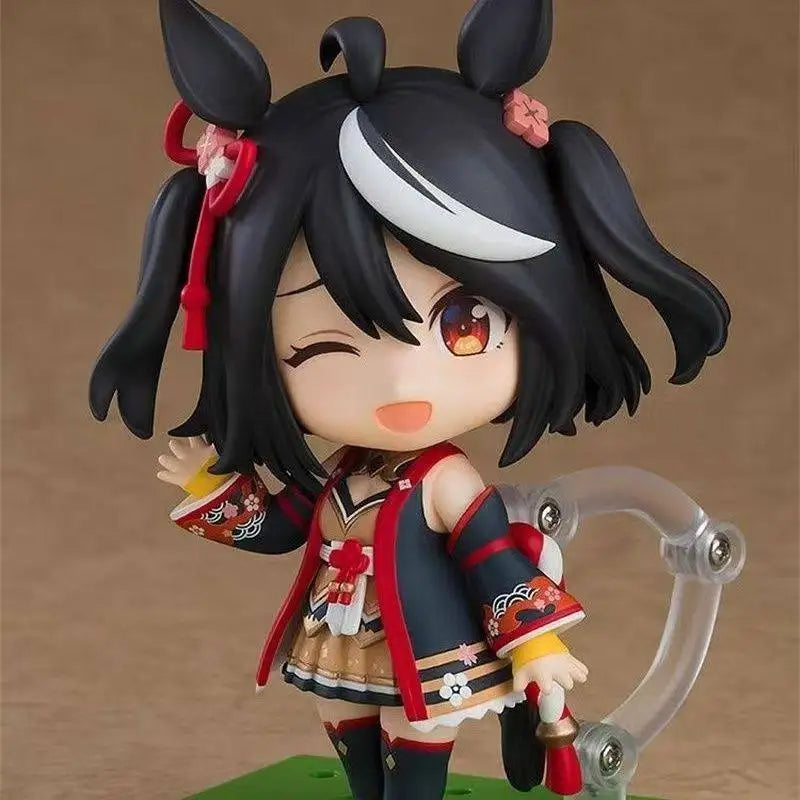 10CM Q Version Anime Uma Musume Pretty Derby Nendoroid Ko Articulated Action Figure Desktop Decoration Ornament Model Toys Gift