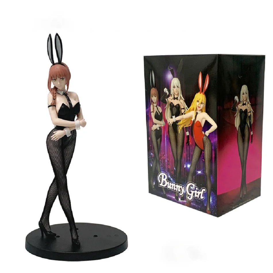 22cm Anime Bunny Girl Action Figure PVC Model Toy , Collectible Figurine Desktop Decoration Gift for Anime Fans