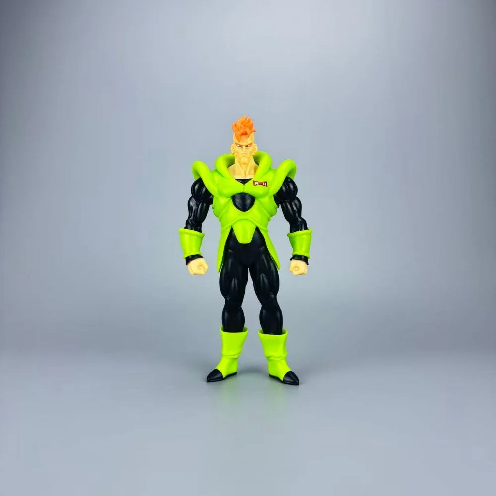 Anime Dragon Ball Z ANDROID 16 Figures Artificial Human 16 Action Figures 21cm/8.27inch PVC Statue Collection Model Toys Gifts