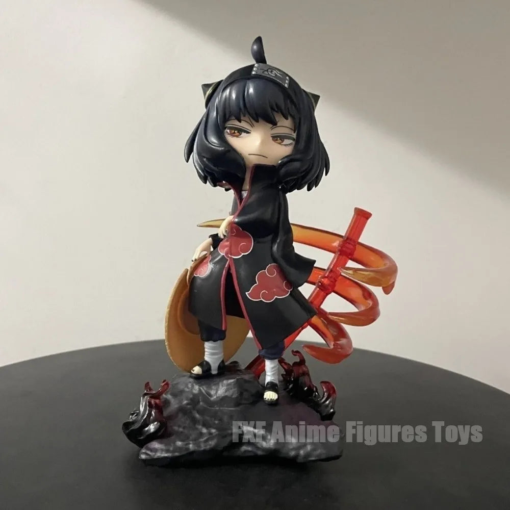 7.48in/19cm Anime Figure Anya Forger Cosplay Uchiha Itachi Action Figures Pvc Statue Collection Model Toys Gifts
