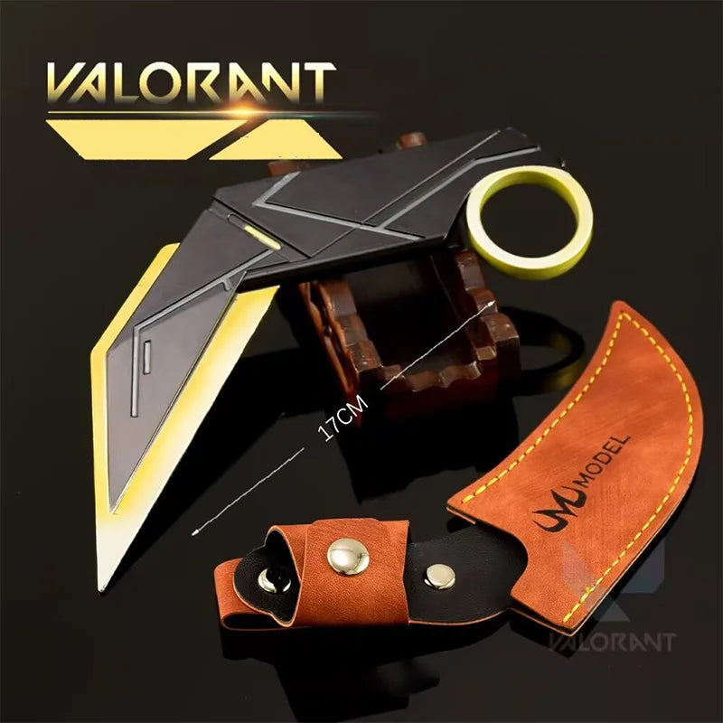 Valorant Melee Knife Toy Sword Figure Karambit Prime Reaver Series VCT Claw Knife Ion Tactical Knives Boys Gifts Game Gifts