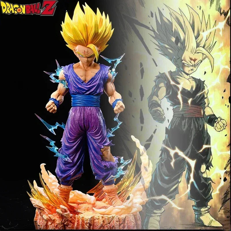 Hot Gohan Figure Dragon Ball Z Figure Model Super Saiyan Gohan Action Figure Anime Dragon Ball Collection Ornament Gift