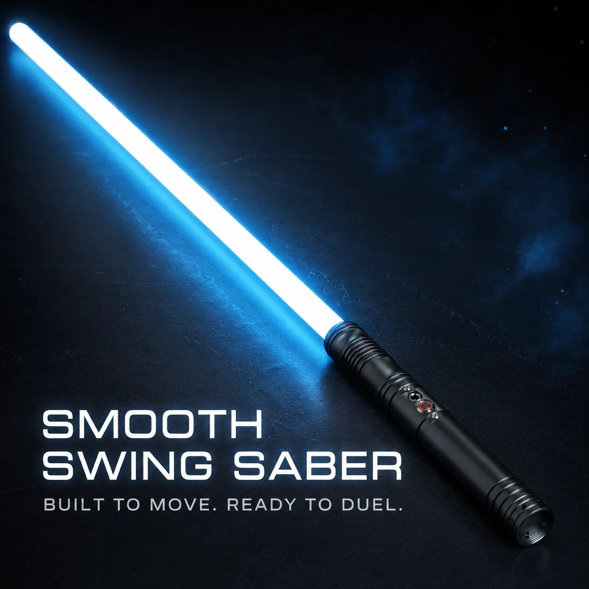 2-Pack Smooth Swing RGB Lightsabers – Connectable Double-Bladed Saber Set