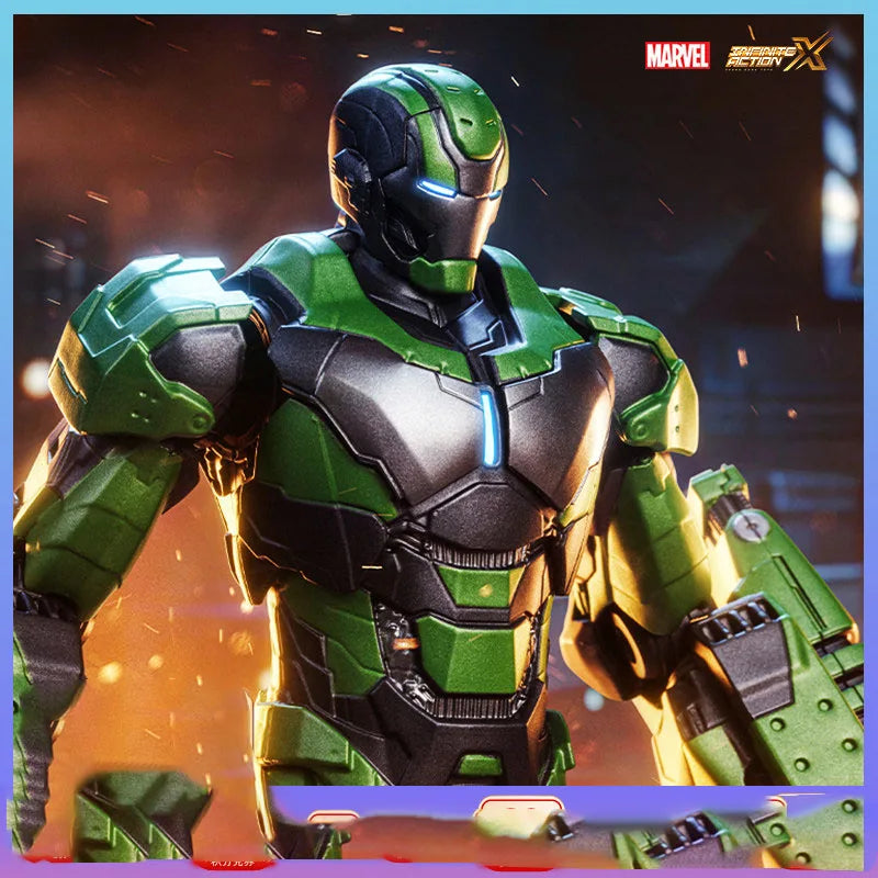 ZDTDS   Iron Man MK26 Gamma Action Figure Joint Movable Collectible Model Desktop Display Gift For Adult Fans