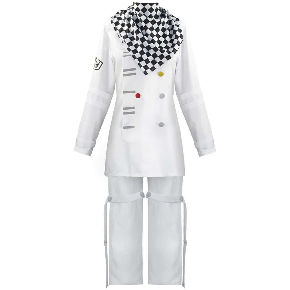 Anime  Cosplay Costume Oma White Uniforms Cloak Hat Full Set Halloween Carnival Party Clothes
