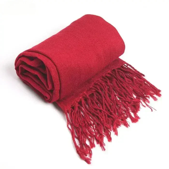 Mikasa Ackerman Cosplay Scarf Japanese Anime Shingeki no Kyojin Red Daily Casual All-match Scarves