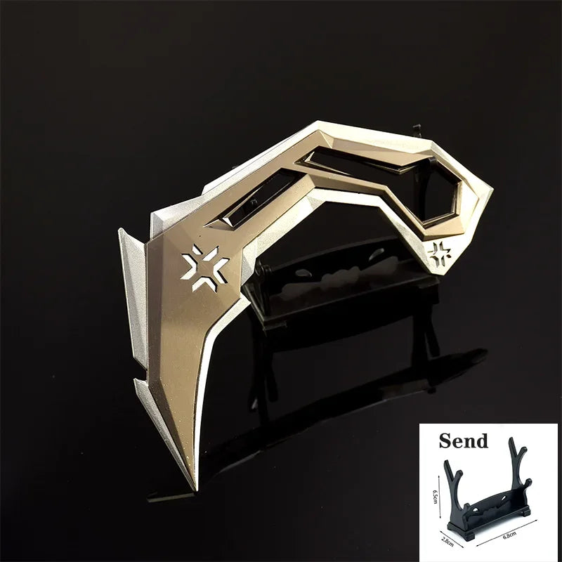 Valorant Melee Knife Toy Sword Figure Karambit Prime Reaver Series VCT Claw Knife Ion Tactical Knives Boys Gifts Game Gifts