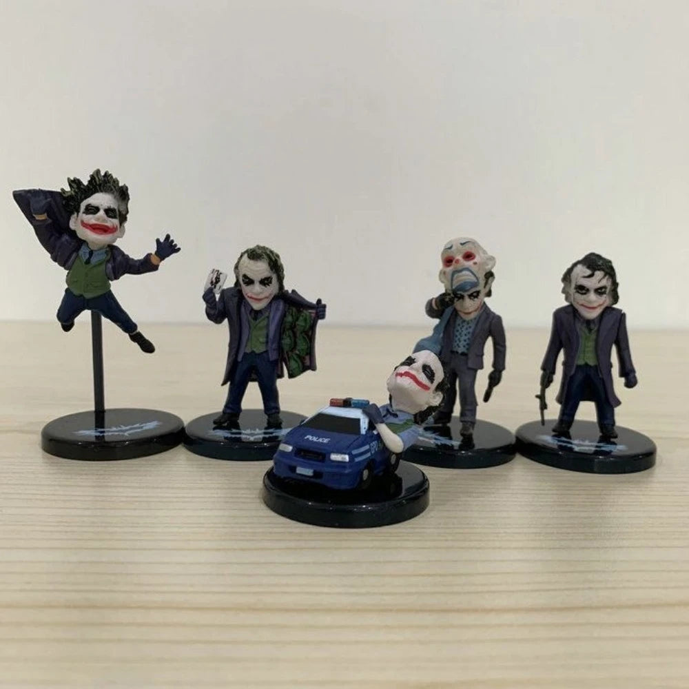 1.97in/5cm The Joker Movie Figures Joker Action Figures Pvc Statue Desktop Ornamen Collection Model Toys Gifts