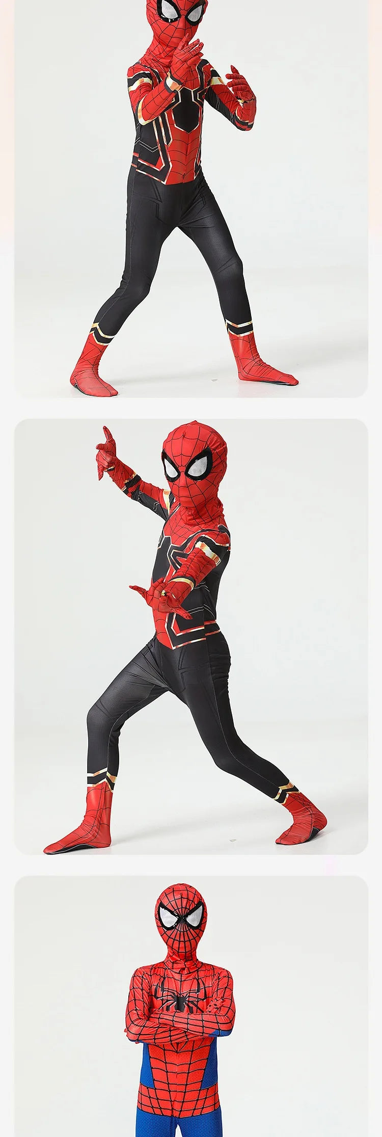 Halloween Role‑Play Bodysuit Stretchy Full Jumpsuit With Headcover Hero Themed Outfit For Cosplay Enthusiasts