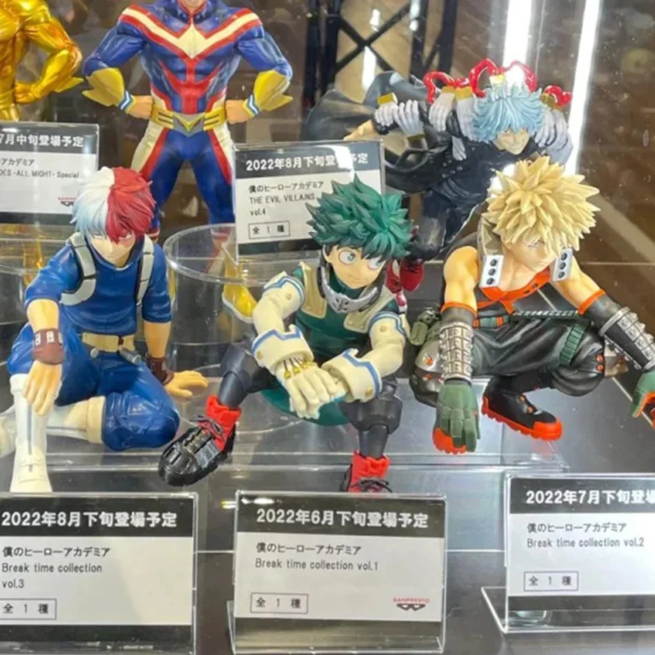 2027 My Hero Academia Anime Figure Midoriya Izuku Todoroki Shouto Bakugou Katsuki Action Figures Anime Character Birthday Gift