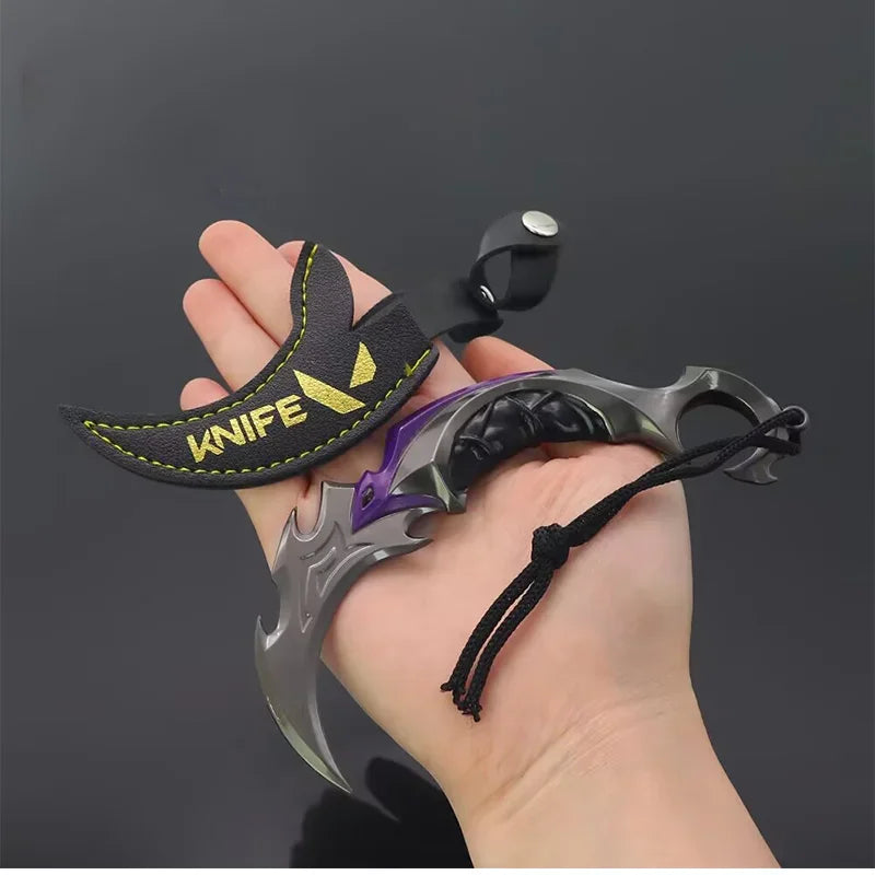 Valorant Melee Knife Toy Sword Figure Karambit Prime Reaver Series VCT Claw Knife Ion Tactical Knives Boys Gifts Game Gifts