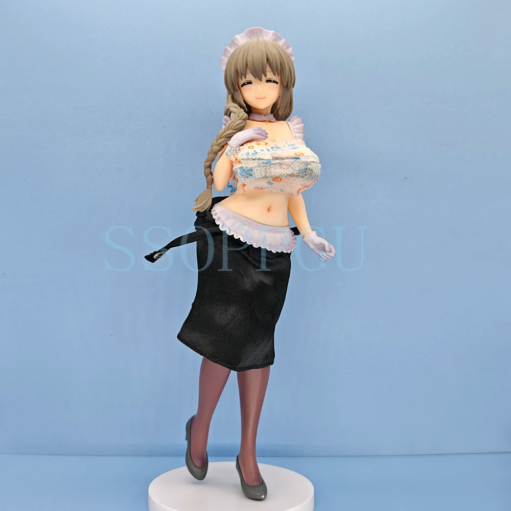 Wave Uzaki-chan Wa Asobitai! ω Uzaki Hana Dream Tech Cow Bikini Anime Girl PVC Action Figure Toy Statue Collection Model Doll