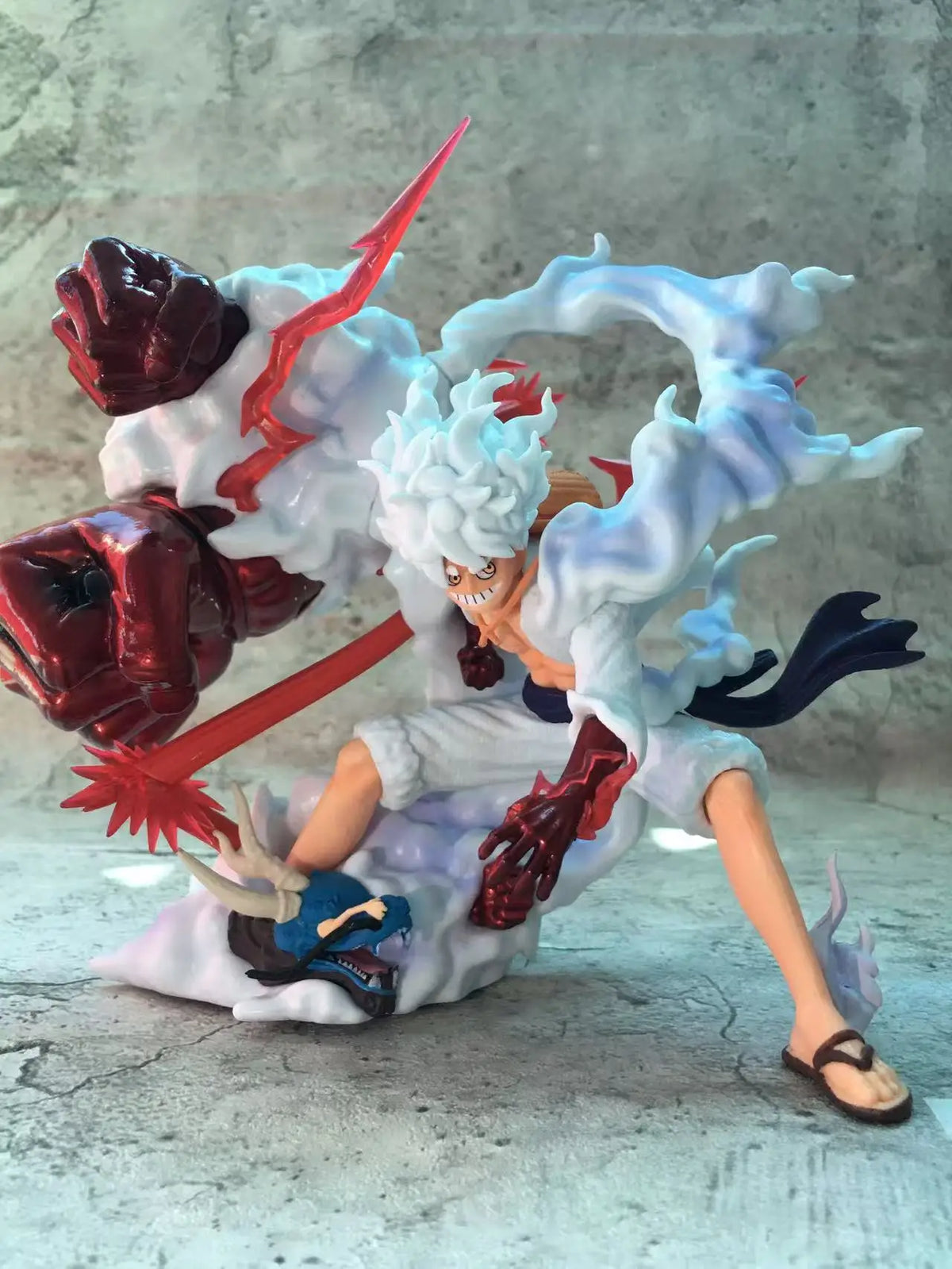 18cm ONE PIECE Nika Form Monkey D. Luffy Figure Collectible Decorations Anime Goods  Toy Gift Christmas Present for Kids