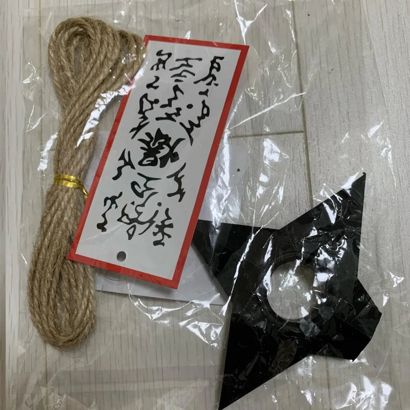 Hot Anime Ninja Kunai Fridge Magnet Toys Cartoon Cosplay Props PVC Shuriken Model Decoration Refrigerator Magnets Toys Boys Gift