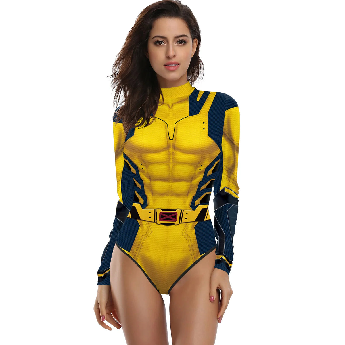 super-héros hommes film Deadpool Wolverine Cosplay Costumes Hallloween combinaison Performance fête Zentai body