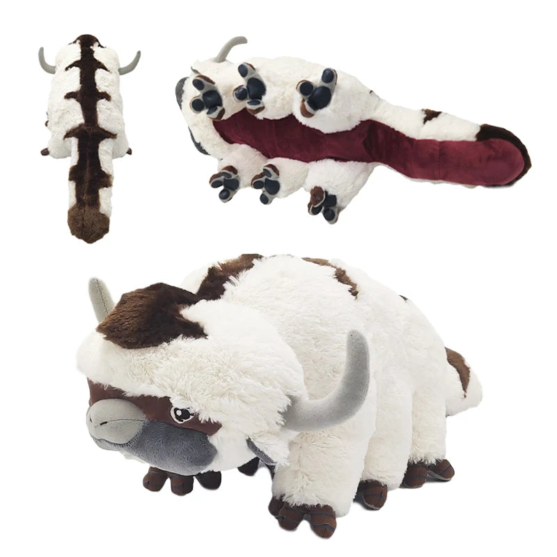 45-53cm Cartoon Anime Avatar the Last Airbender Appa Plush Toys Avatar Appa Momo Plush Soft Stuffed Dolls Toy Birthday Gifts