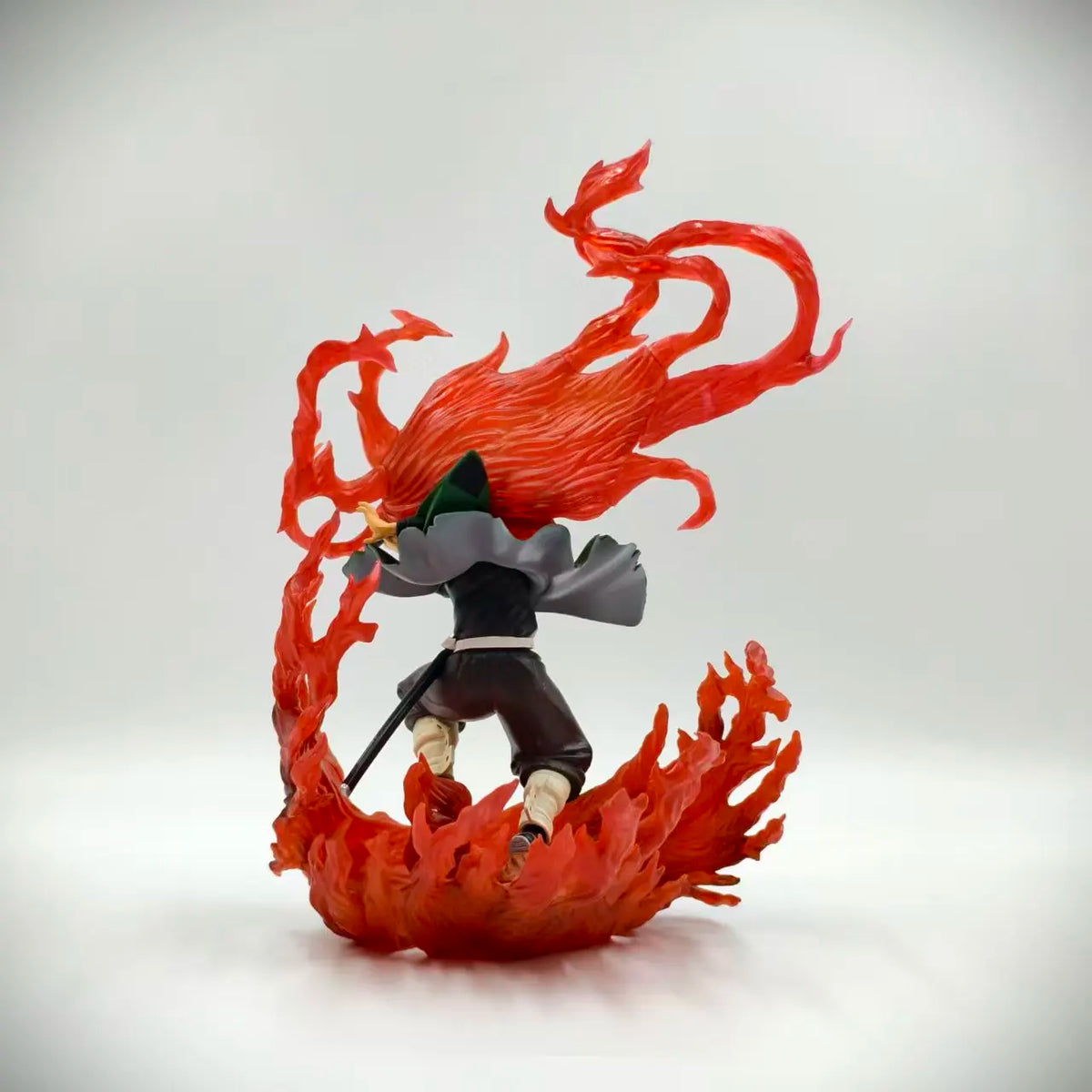 21cm 8.2 inch Anime Kamado Tanjirou Action Figures Pvc Statue Desktop Ornamen Collection Statue Model Decoration Room Toys Gifts