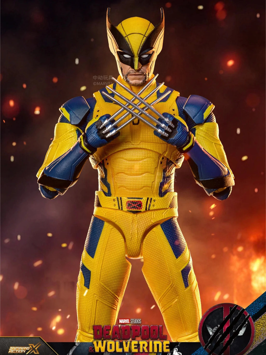 2024 Deadpool & Wolverine 1/10 Action Figure ZD Original X-Men Dogpool Wilson Model Movie SHFiguarts Toys for Kids Doll Gift
