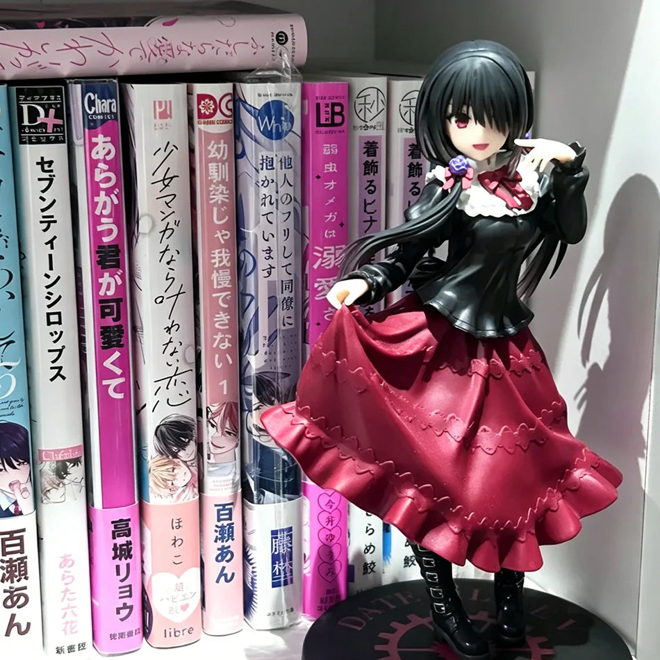 Date A Live Figure Tokisaki Kurumi Casual Wear Ver. PVC Action Figure Anime Figure Model Toys Collection Doll Gift