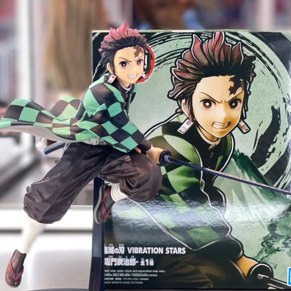 Demon Slayer Action Figure Kimetsu No Yaiba Kamado Tanjirou Agatsuma Zenitsu Action Figure Anime Model Statue Toys Gifts