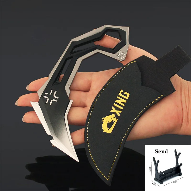 Valorant Melee Knife Toy Sword Figure Karambit Prime Reaver Series VCT Claw Knife Ion Tactical Knives Boys Gifts Game Gifts