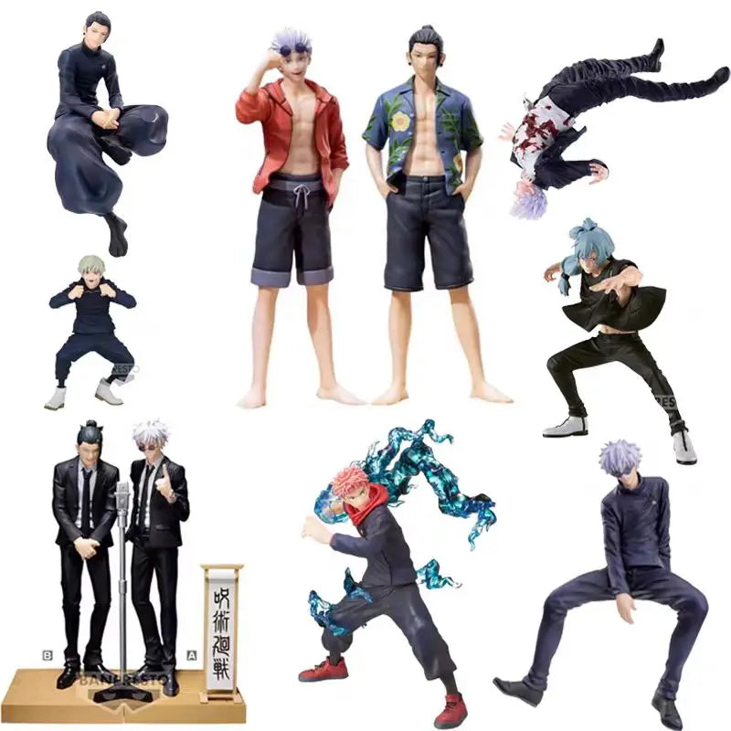 Jujutsu Kaisen blind box anime figure collectible toy Gojo Itadori Fushiguro Nobara Sukuna random mystery surprise best box