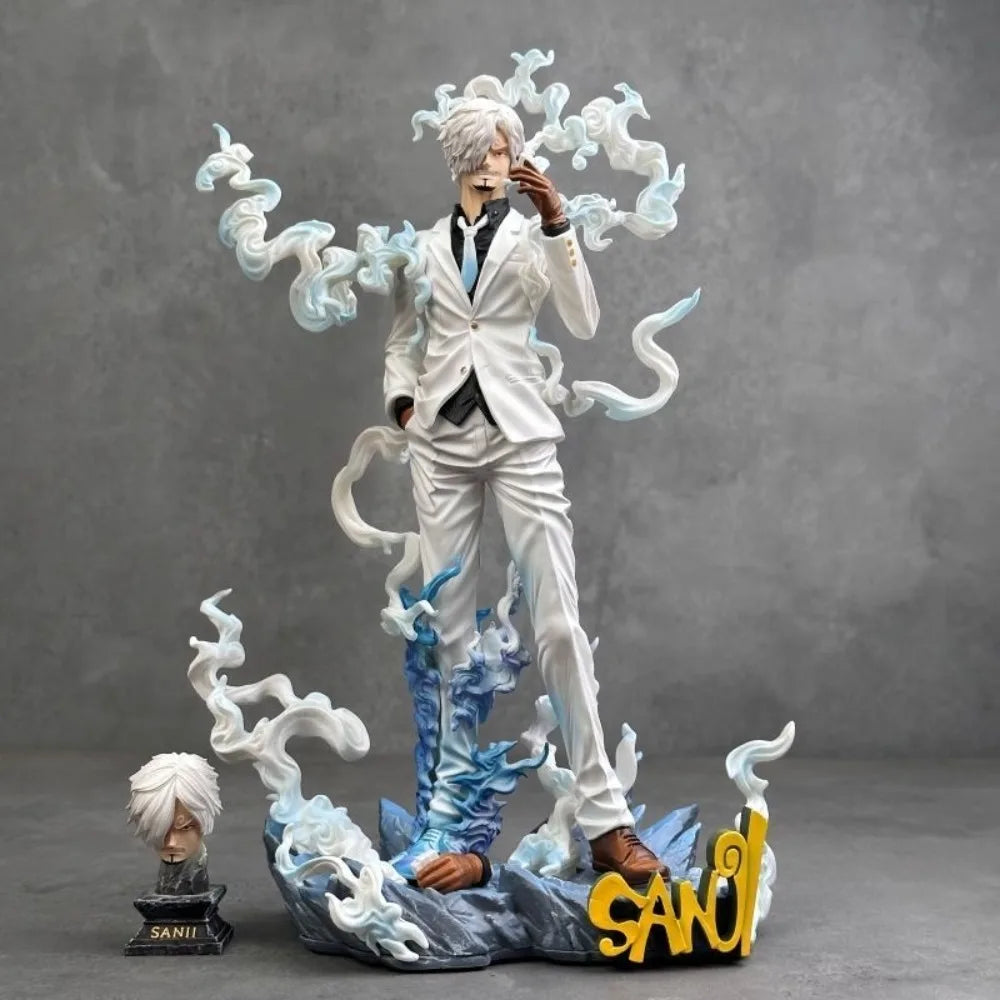 27cm/10.62in Anime ONE PIECE Figure Nika Sanji Action Figures Pvc Collection Model Toys for Gifts