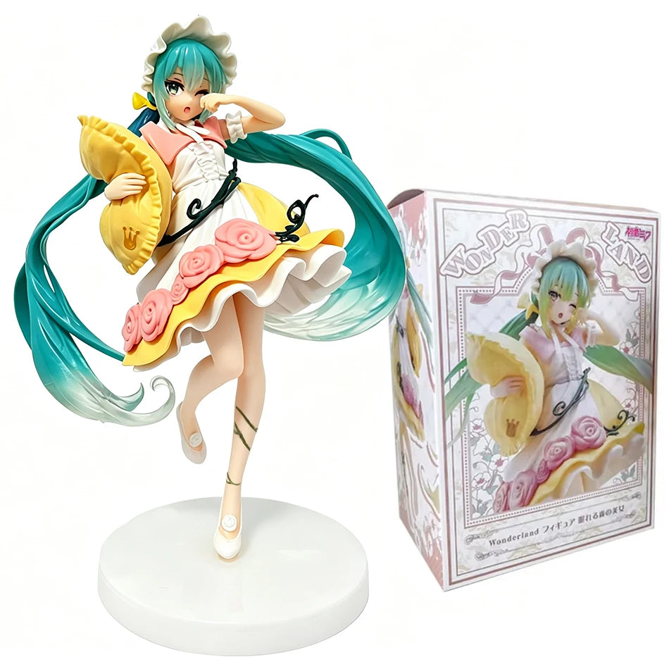 Hatsune Miku Figure Bauhinia Flower Sour Berry Candy Hatsune Miku Anime Beautiful Goddess Figure Tabletop lovely Decorations Toy