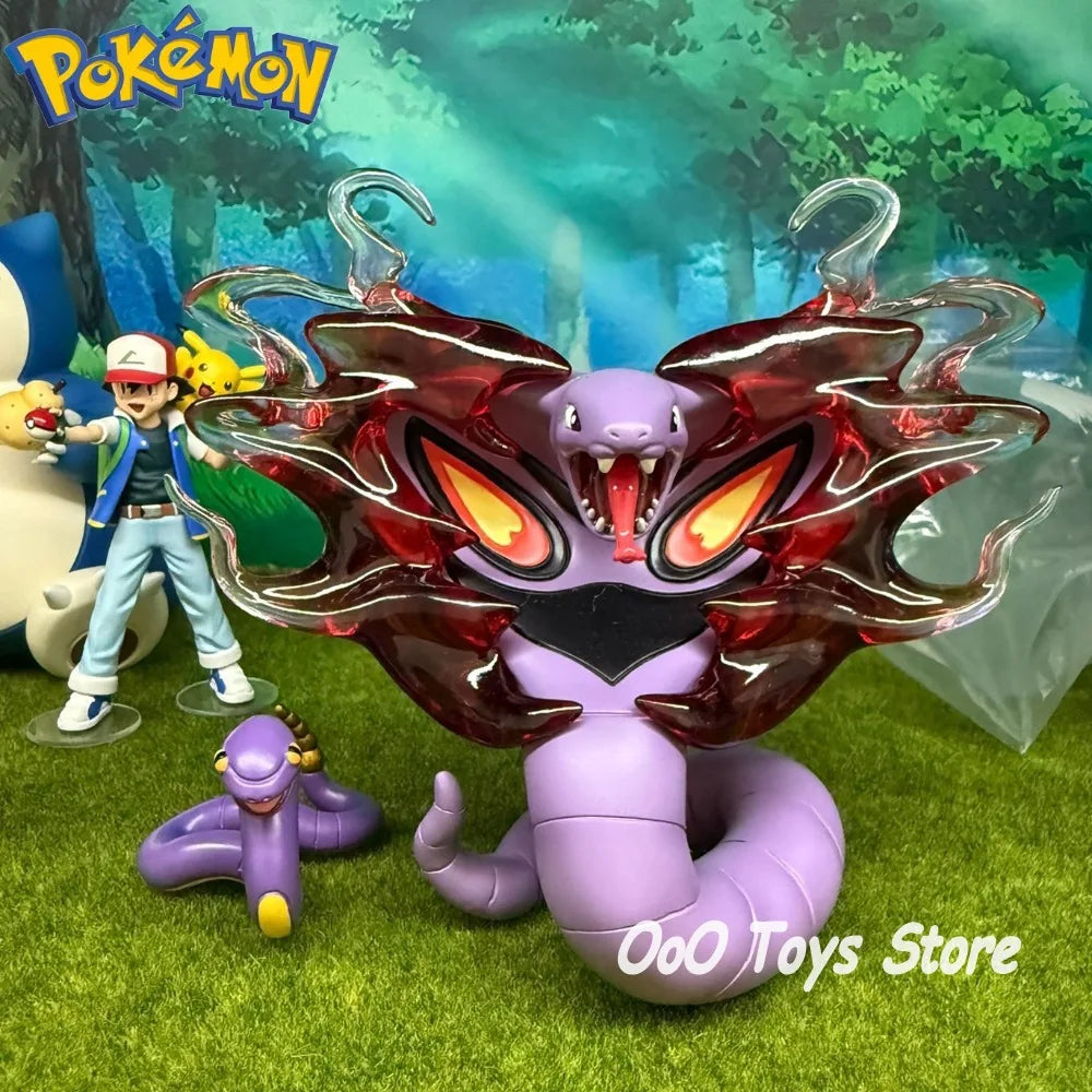 3-8.5cm Anime Pokemen Figure Ekans Evolutionary Combination Action Figures Pvc Desktop Ornamen Collection Model Toys Gifts