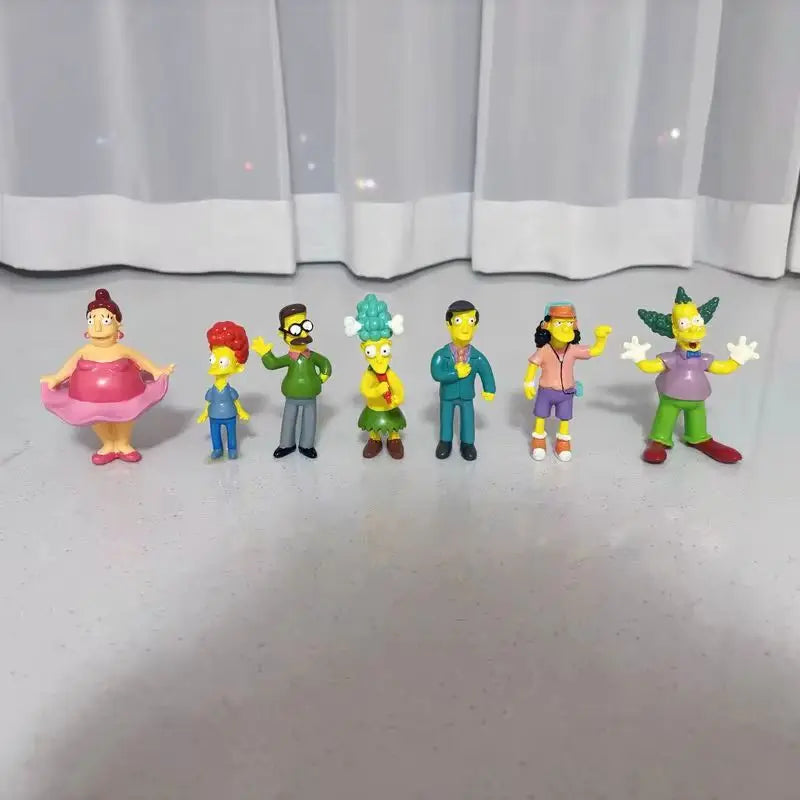 Cute Character Souvenir Figure Set