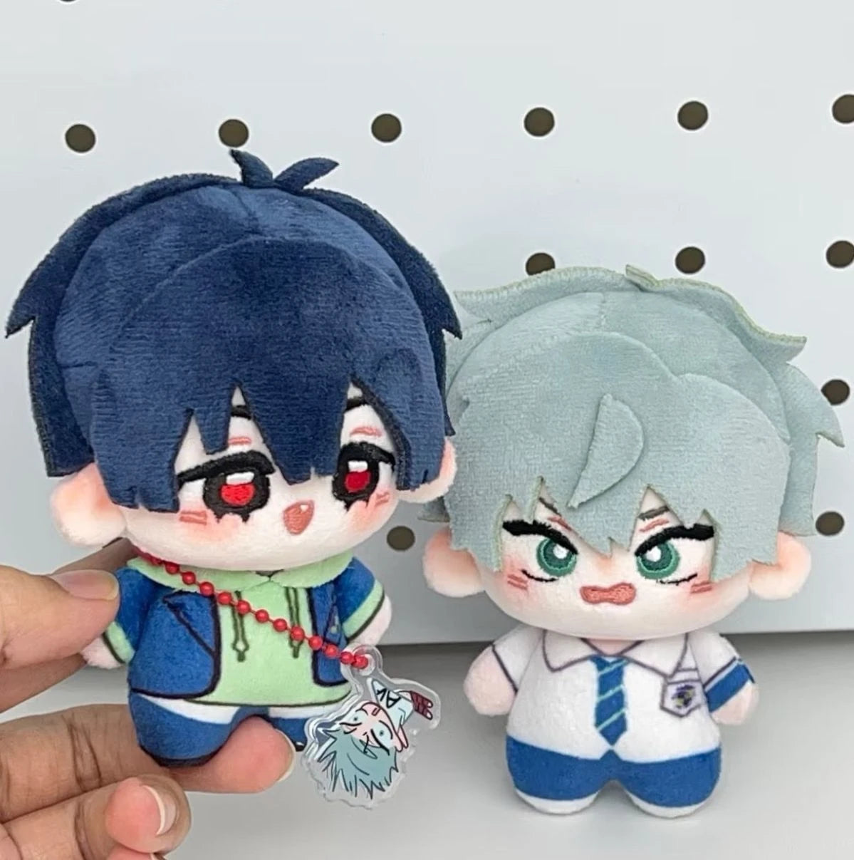 Hot Anime Alien Stage Chibis Plush Keychains for Women Accessories Bag Ivan Till Keyrings Jewelry Fans Couple Friends Gifts